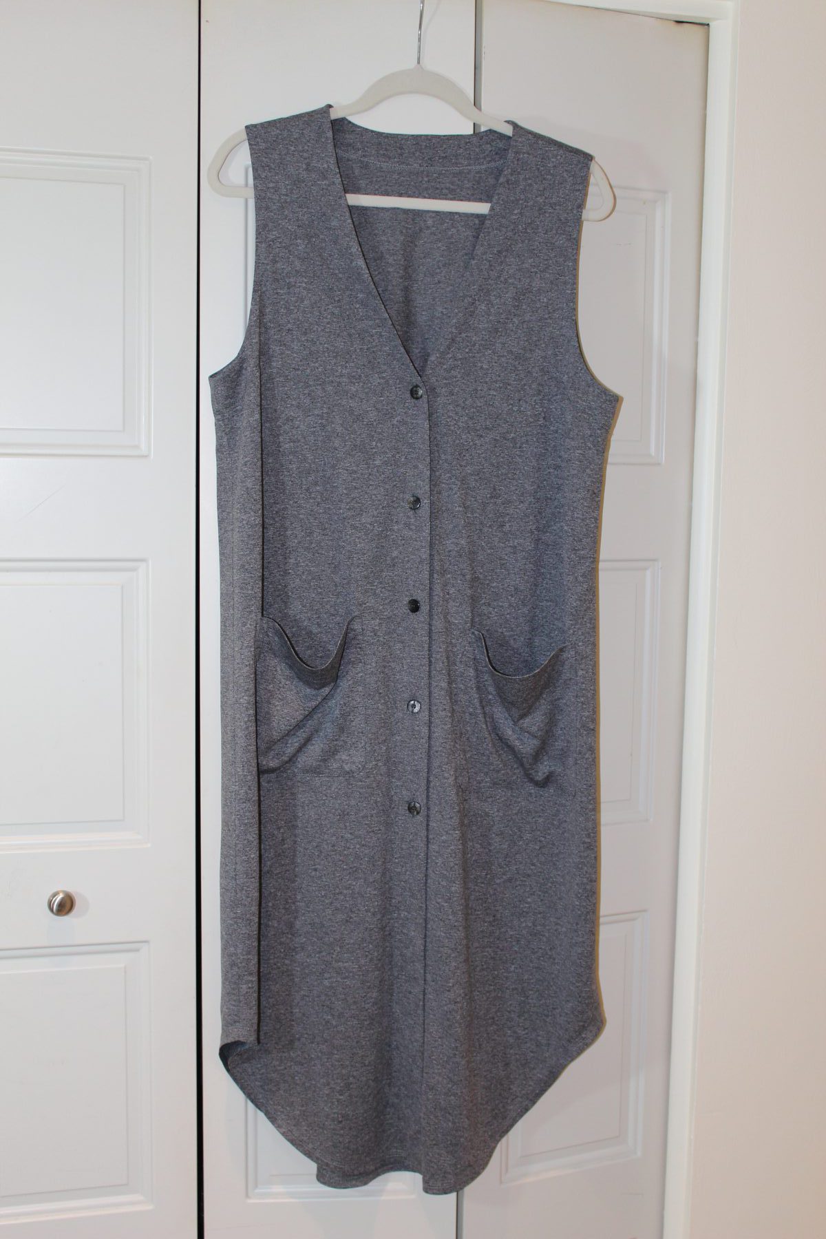 Dark Gray Vest McCalls 2260